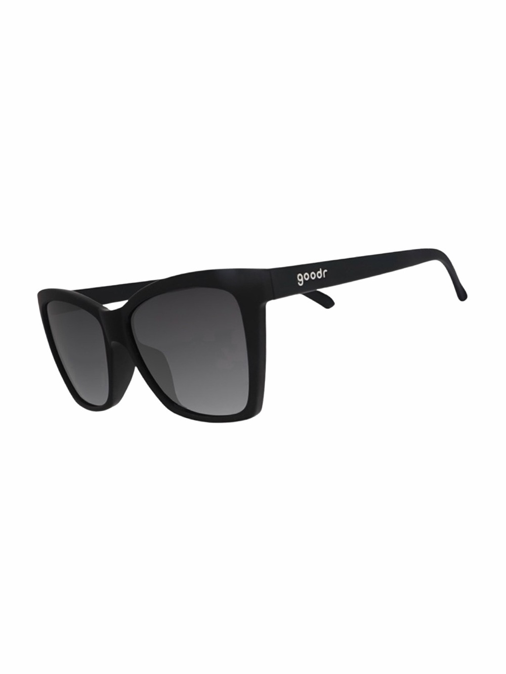 goodr Pop G New Wave Renegade Rectangle Sunglasses - Black - Unisex
